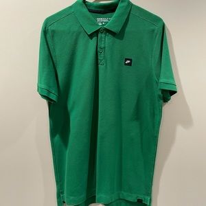 Nike Swing Movement Golf Polo Green